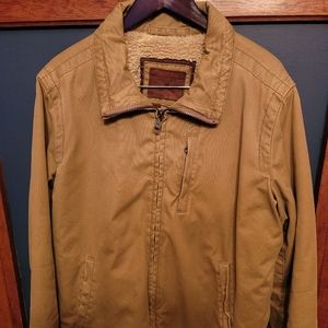 American Eagle Outfitters Heavy Sherpa Lined Twill Coat XL Like Carhart